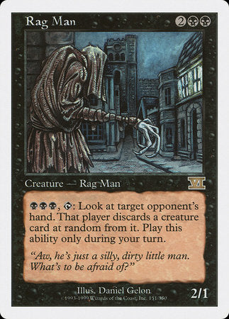 Rag Man [Classic Sixth Edition] | Mindsight Gaming