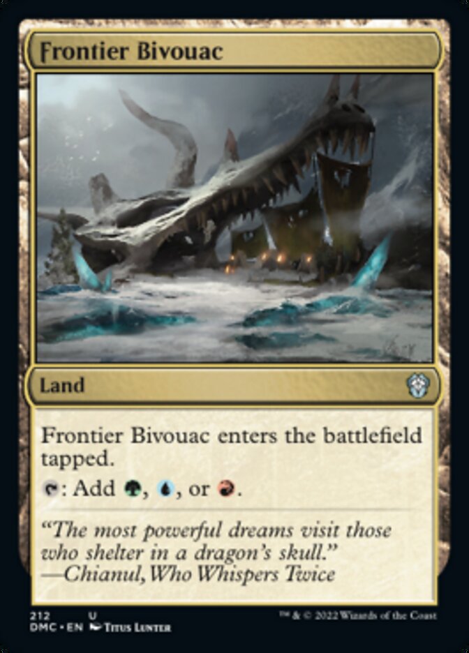 Frontier Bivouac [Dominaria United Commander] | Mindsight Gaming