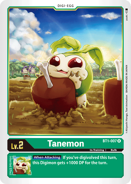 Tanemon [BT1-007] [Release Special Booster Ver.1.0] | Mindsight Gaming