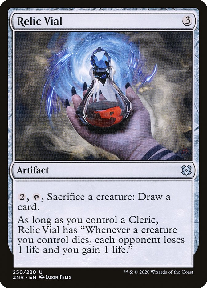 Relic Vial [Zendikar Rising] | Mindsight Gaming