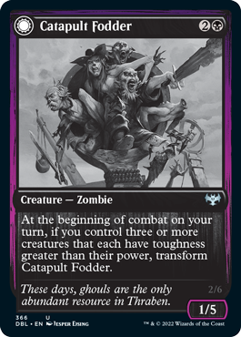 Catapult Fodder // Catapult Captain [Innistrad: Double Feature] | Mindsight Gaming