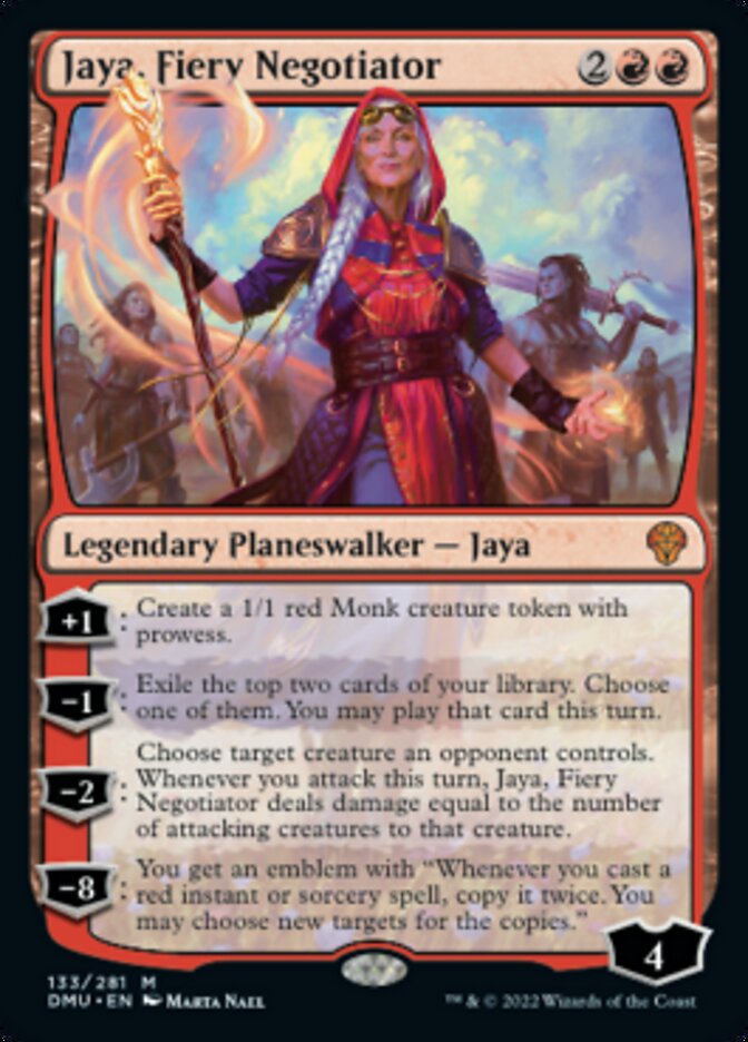 Jaya, Fiery Negotiator [Dominaria United] | Mindsight Gaming