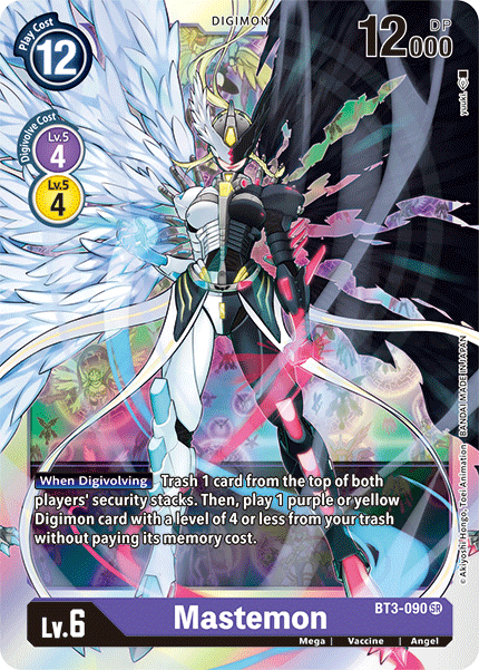 Mastemon [BT3-090] [Release Special Booster Ver.1.5] | Mindsight Gaming