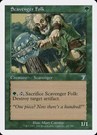 Scavenger Folk [Seventh Edition] | Mindsight Gaming