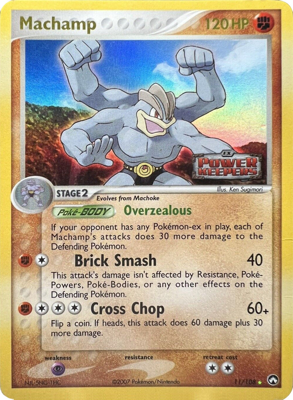 Machamp (11/108) (Stamped) [EX: Power Keepers] | Mindsight Gaming