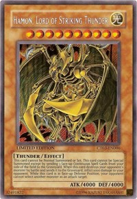 Hamon, Lord of Striking Thunder [CT03-EN006] Secret Rare | Mindsight Gaming