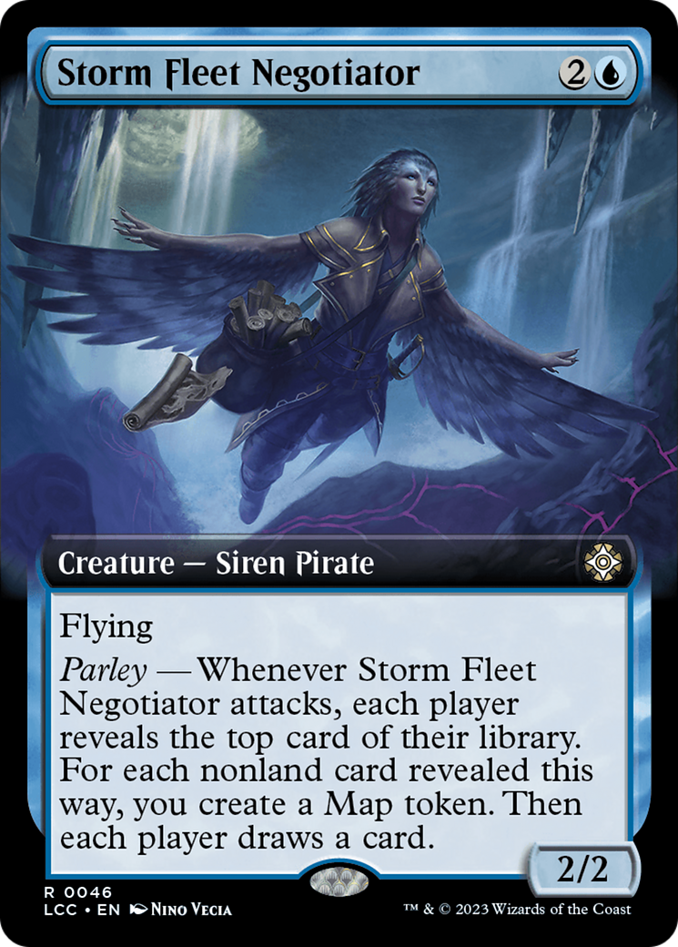 Storm Fleet Negotiator (Extended Art) [The Lost Caverns of Ixalan Commander] | Mindsight Gaming