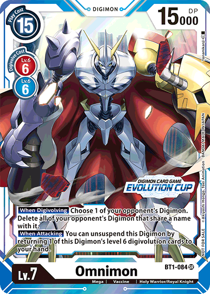 Omnimon [BT1-084] (Evolution Cup) [Release Special Booster Ver.1.0 Promos] | Mindsight Gaming