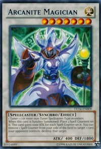 Arcanite Magician (Blue) [DL14-EN009] Rare | Mindsight Gaming