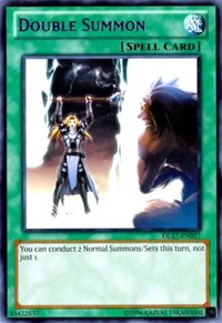 Double Summon (Blue) [DL17-EN017] Rare | Mindsight Gaming