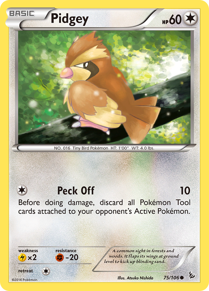 Pidgey (75/106) [XY: Flashfire] | Mindsight Gaming