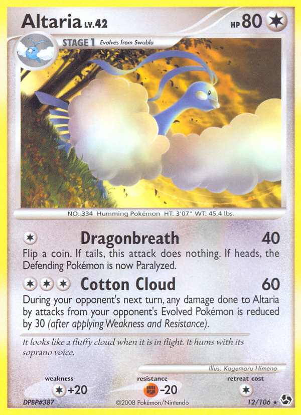 Altaria (12/106) [Diamond & Pearl: Great Encounters] | Mindsight Gaming