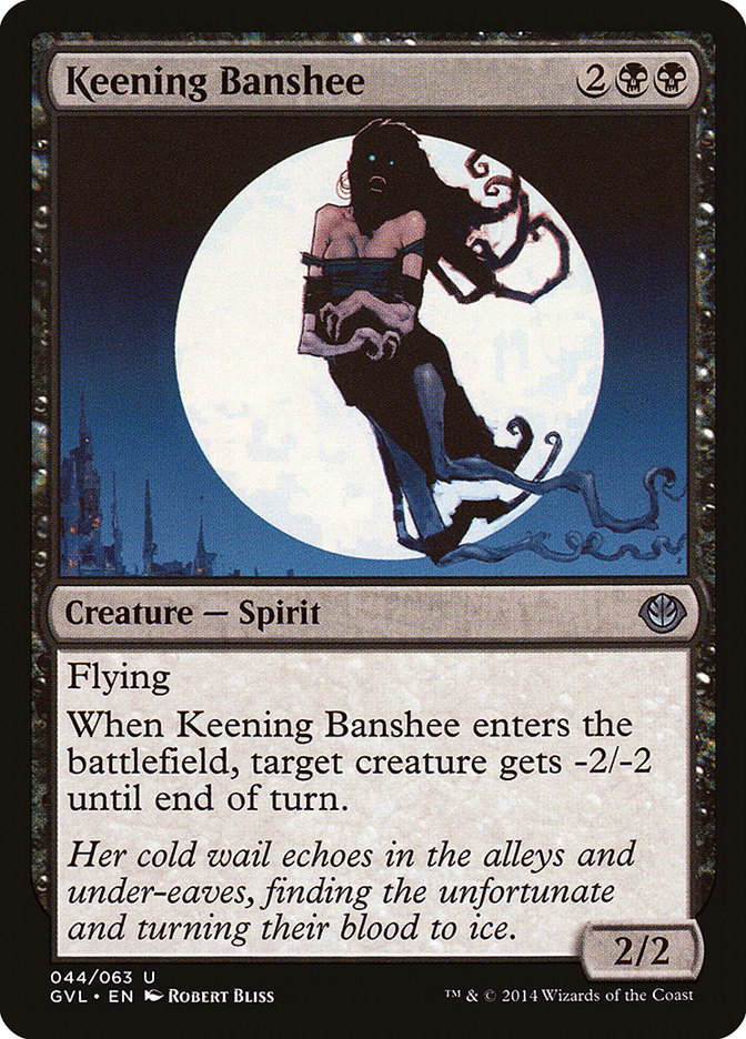 Keening Banshee (Garruk vs. Liliana) [Duel Decks Anthology] | Mindsight Gaming