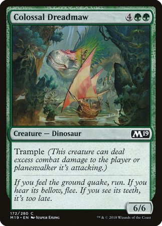 Colossal Dreadmaw [Core Set 2019] | Mindsight Gaming