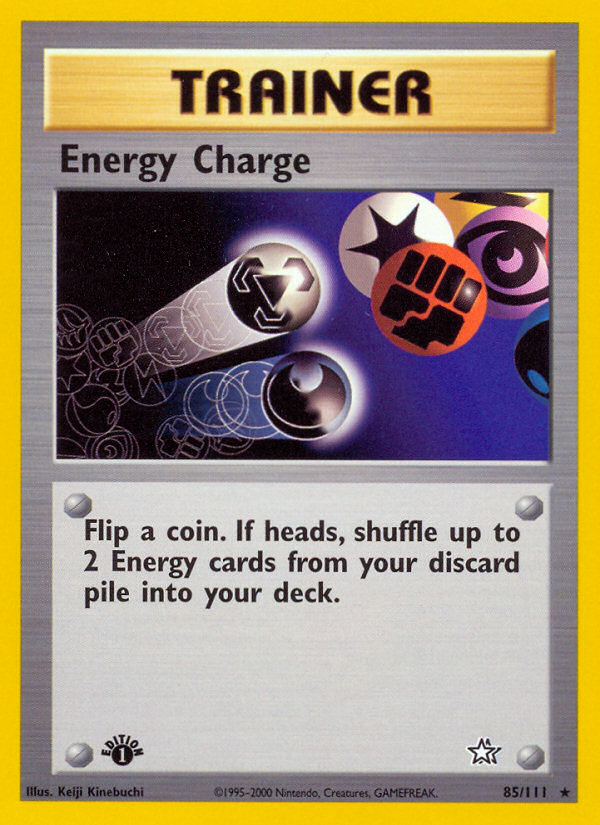 Energy Charge (85/111) [Neo Genesis 1st Edition] | Mindsight Gaming