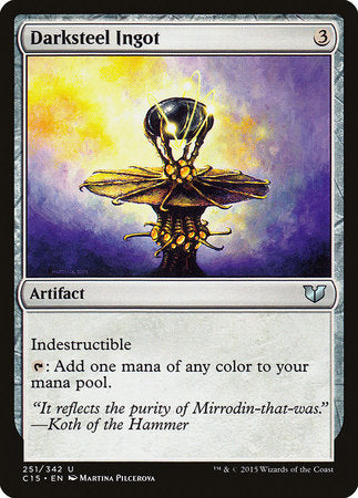 Darksteel Ingot [Commander 2015] | Mindsight Gaming