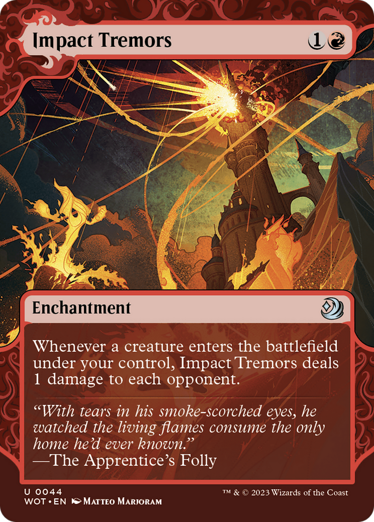 Impact Tremors [Wilds of Eldraine: Enchanting Tales] | Mindsight Gaming