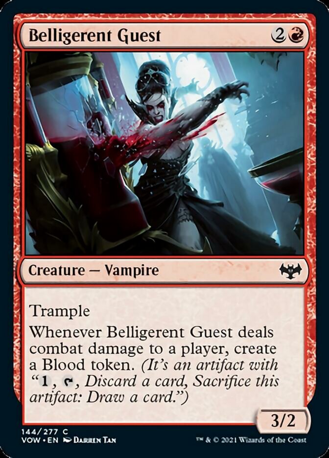 Belligerent Guest [Innistrad: Crimson Vow] | Mindsight Gaming