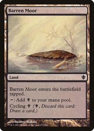 Barren Moor [Commander 2013] | Mindsight Gaming