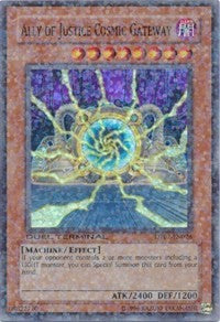 Ally of Justice Cosmic Gateway [DT02-EN028] Super Rare | Mindsight Gaming