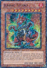 Jurrac Titano [DT03-EN067] Super Rare | Mindsight Gaming