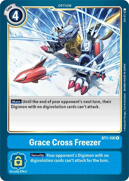 Grace Cross Freezer [BT1-100] [Release Special Booster Ver.1.5] | Mindsight Gaming