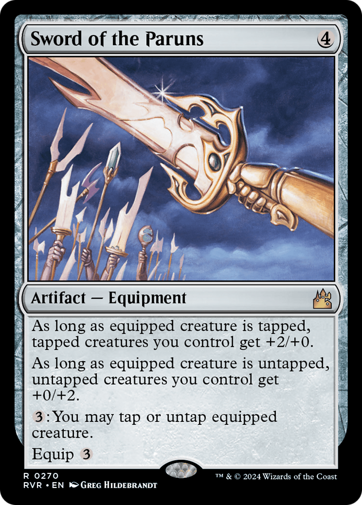 Sword of the Paruns [Ravnica Remastered] | Mindsight Gaming