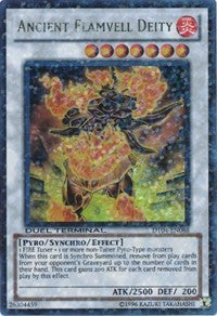 Ancient Flamvell Deity [DT04-EN088] Ultra Rare | Mindsight Gaming