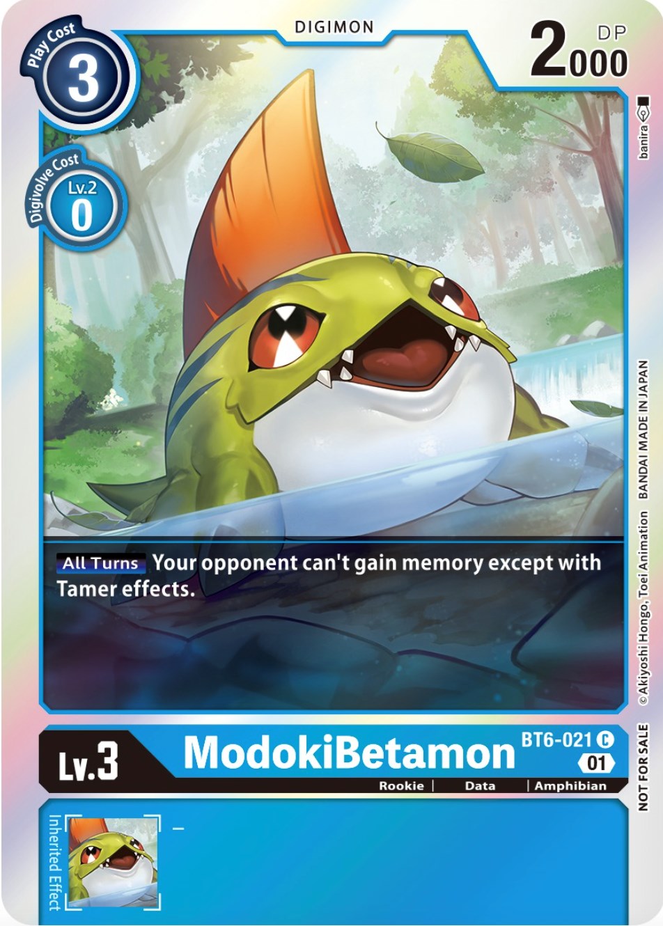 ModokiBetamon [BT6-021] (Premium Deck Set Lucky Pack) [Double Diamond Promos] | Mindsight Gaming