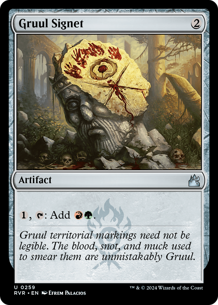 Gruul Signet [Ravnica Remastered] | Mindsight Gaming