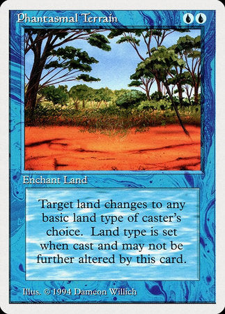 Phantasmal Terrain [Summer Magic / Edgar] | Mindsight Gaming