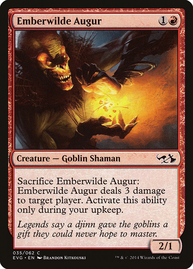 Emberwilde Augur (Elves vs. Goblins) [Duel Decks Anthology] | Mindsight Gaming