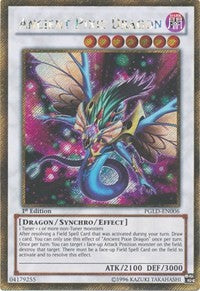 Ancient Pixie Dragon [PGLD-EN006] Gold Secret Rare | Mindsight Gaming