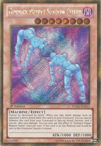 Gimmick Puppet Shadow Feeler [PGLD-EN012] Gold Secret Rare | Mindsight Gaming