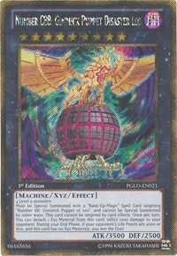 Number C88: Gimmick Puppet Disaster Leo [PGLD-EN021] Gold Secret Rare | Mindsight Gaming