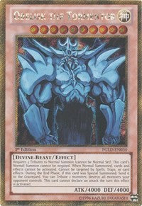 Obelisk the Tormentor [PGLD-EN030] Gold Secret Rare | Mindsight Gaming