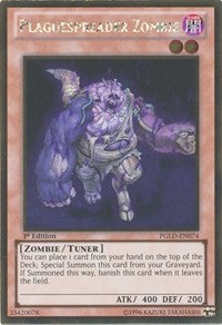 Plaguespreader Zombie [PGLD-EN074] Gold Rare | Mindsight Gaming