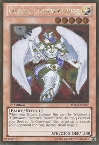 Celestia, Lightsworn Angel [PGLD-EN087] Gold Rare | Mindsight Gaming