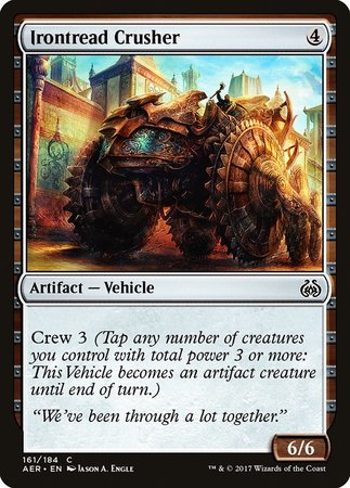 Irontread Crusher [Aether Revolt] | Mindsight Gaming