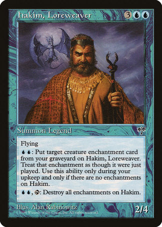 Hakim, Loreweaver [Mirage] | Mindsight Gaming