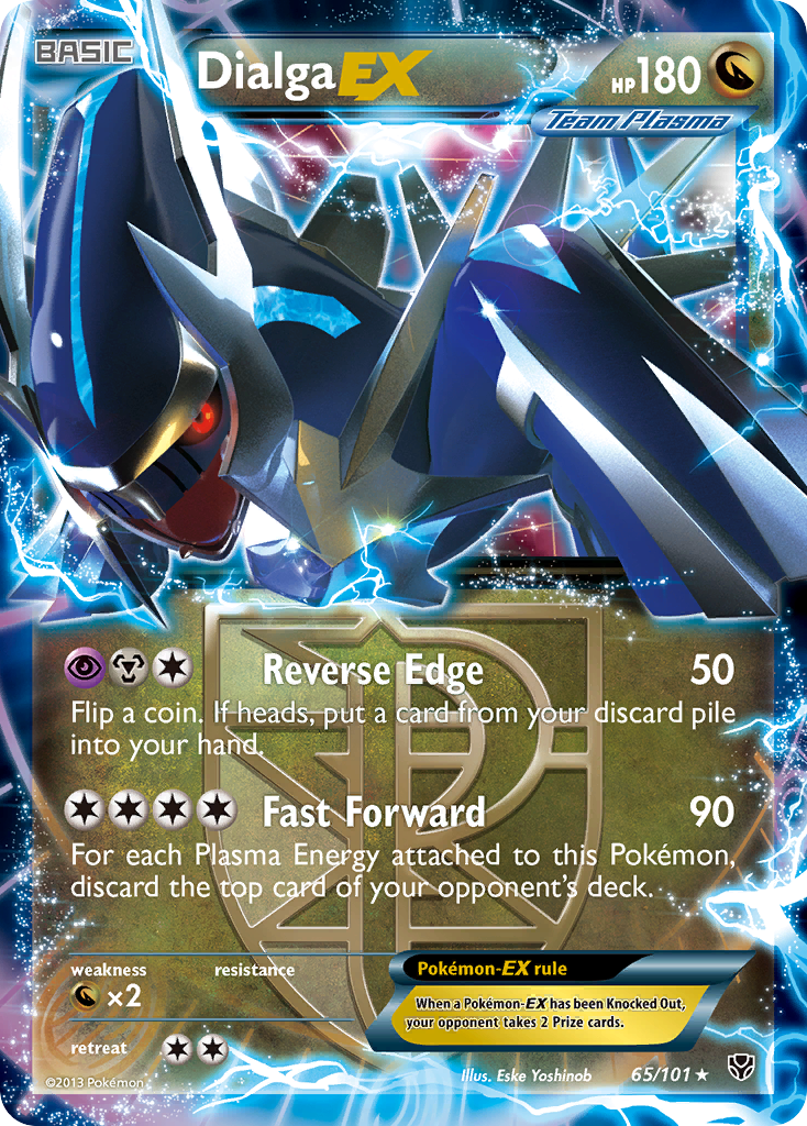 Dialga EX (65/101) [Black & White: Plasma Blast] | Mindsight Gaming