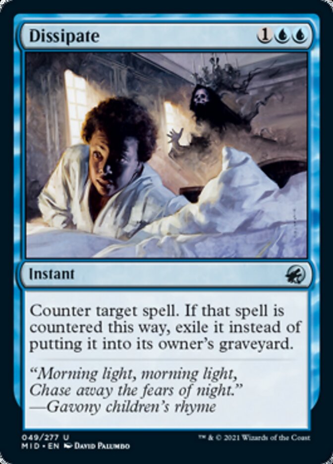 Dissipate [Innistrad: Midnight Hunt] | Mindsight Gaming