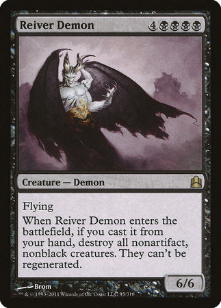 Reiver Demon [Commander 2011] | Mindsight Gaming