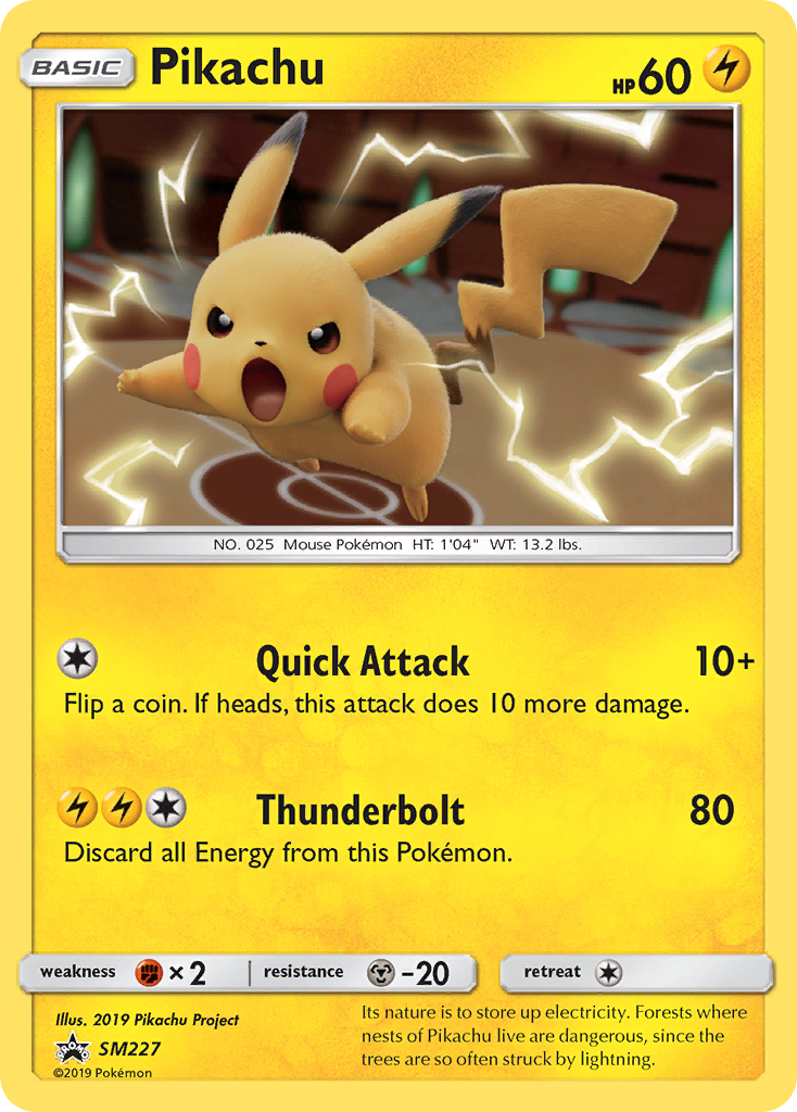 Pikachu (SM227) [Sun & Moon: Black Star Promos] | Mindsight Gaming