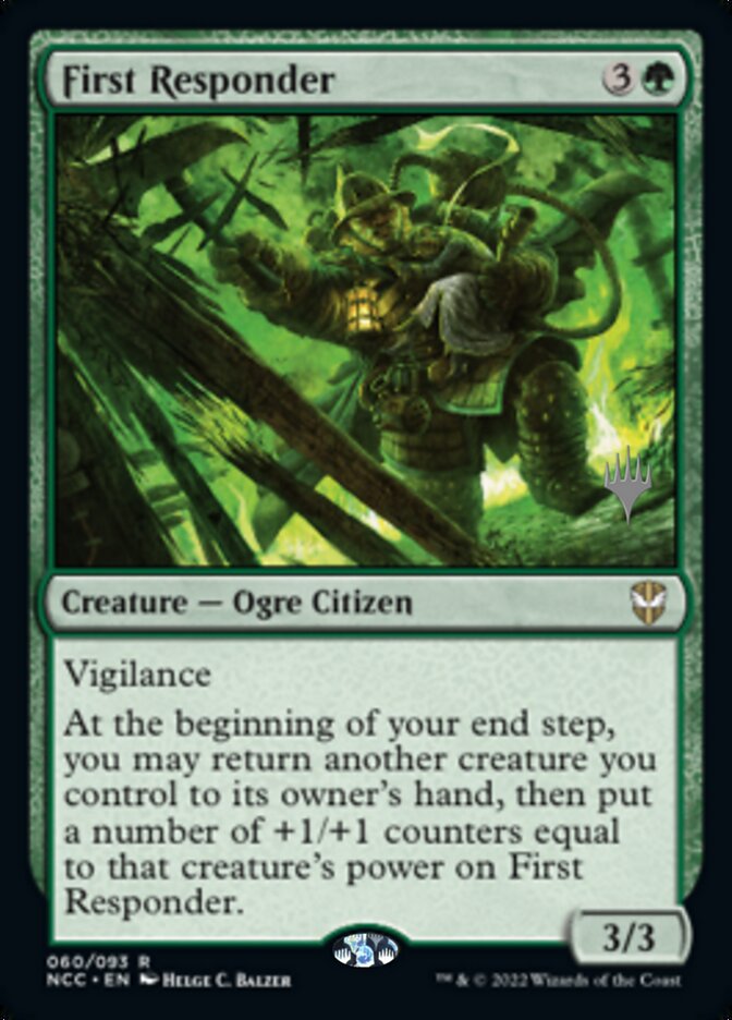 First Responder (Promo Pack) [Streets of New Capenna Commander Promos] | Mindsight Gaming