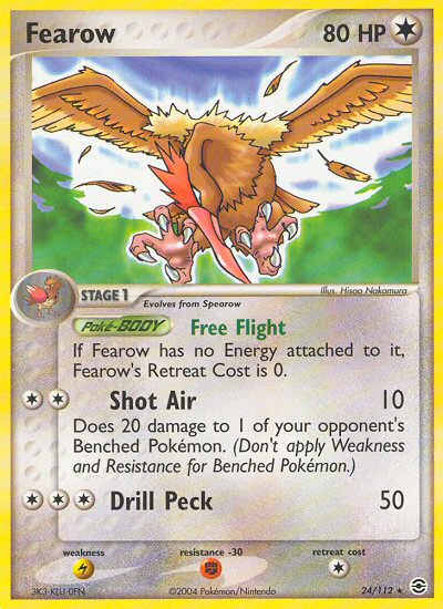 Fearow (24/112) [EX: FireRed & LeafGreen] | Mindsight Gaming