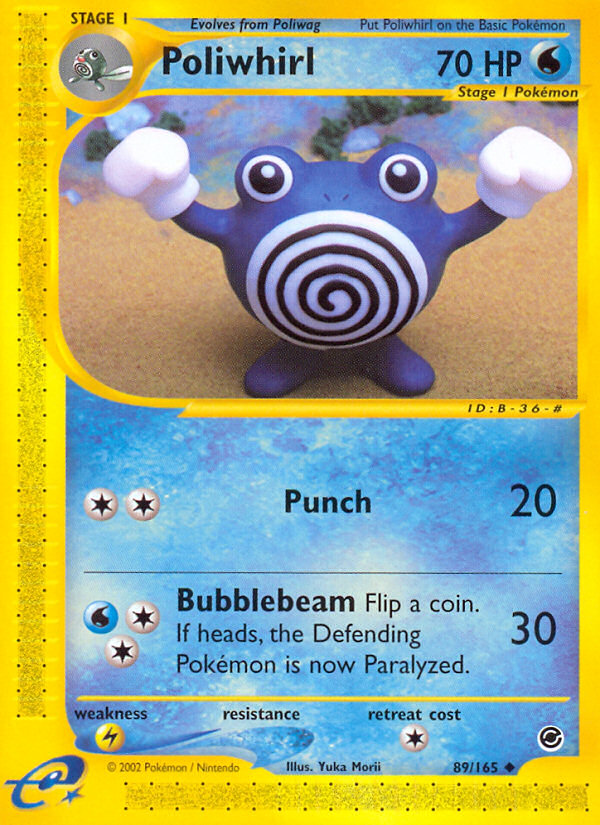 Poliwhirl (89/165) [Expedition: Base Set] | Mindsight Gaming