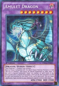 Amulet Dragon [DRLG-EN003] Secret Rare | Mindsight Gaming