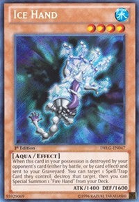 Ice Hand [DRLG-EN047] Secret Rare | Mindsight Gaming