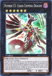 Number C5: Chaos Chimera Dragon [DRLG-EN043] Super Rare | Mindsight Gaming